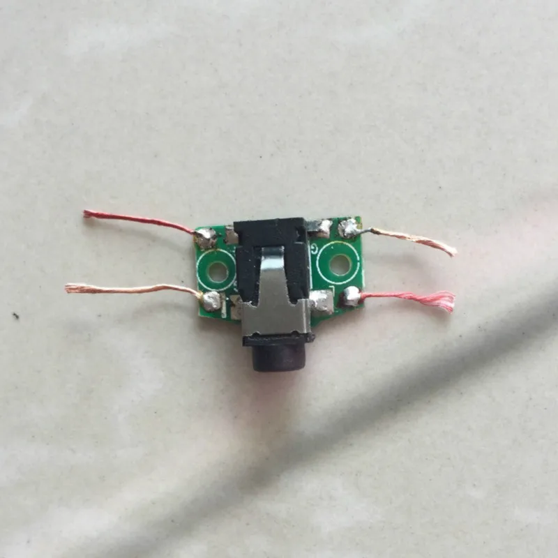 headphone repair parts Patch panel for solo HD headset Accessories Threading hole for  solo HD