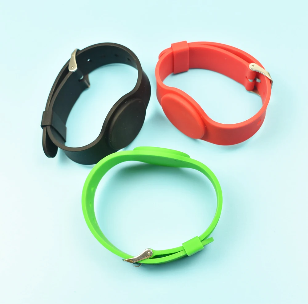 20pcs 125Khz RFID EM4305 t5577 Waterproof Proximity Rewritable Smart Adjustable Wristband Bracelet ID Card