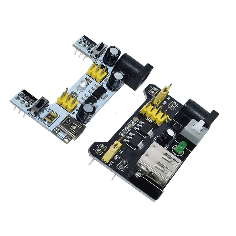 MB102 Breadboard Power Supply Module white Breadboard Dedicated Power Module 3.3V 5V MB-102 Solderless Bread Board for arduino