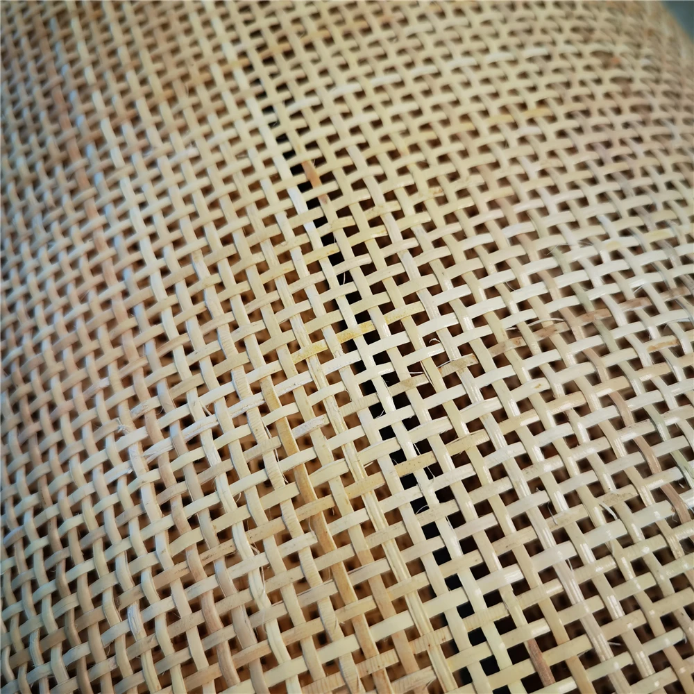 Rolo Natural Real de Rattan, Lençóis de Bastão Quadriculado, Armário de Cabeceira, Material do Sapato, Longo, 50cm de Largura, 1.6-4 m