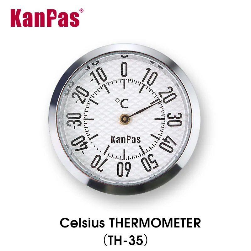 KANPAS Luxury hygrometer and mini Temperature sensor for car and motorcycle / Quality Thermometer /Celsius Fahrenheit available