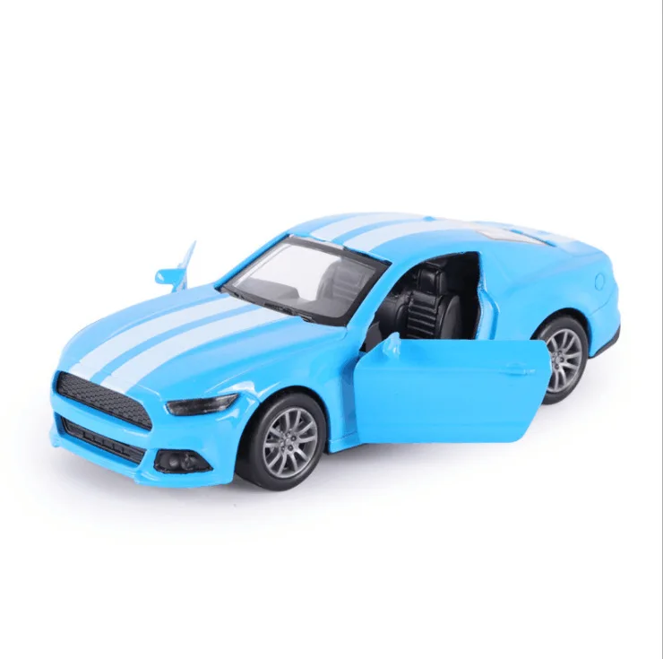 High Simulation Alloy Diecast 1:32 Toy Vehicles for Mustang Shelby GT500 Car Model Metal Pull Back Toy Car Gifts