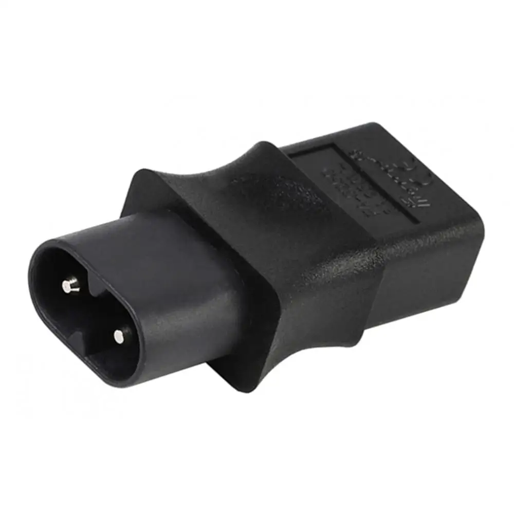 IEC 320 C8 Male Plug To C9 2 Pin Female Connecter Adapter 6A /250V