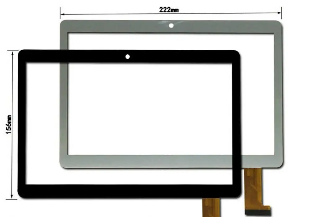 

10.1" inch LCD For SATELLITE TABLET (AA2) DH-1069A4-PG-FPC264 Touch screen Digitizer Display Inner Screen Tablet PC Replacement