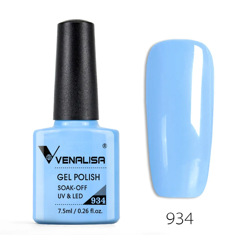 # 61508 Venalisa Gel Nail 7,5 ml Top Coat Top Base Coat Foundation voor UV Gel Polish Beste op Ali Nieuwe Stijl Nagellak Vernis