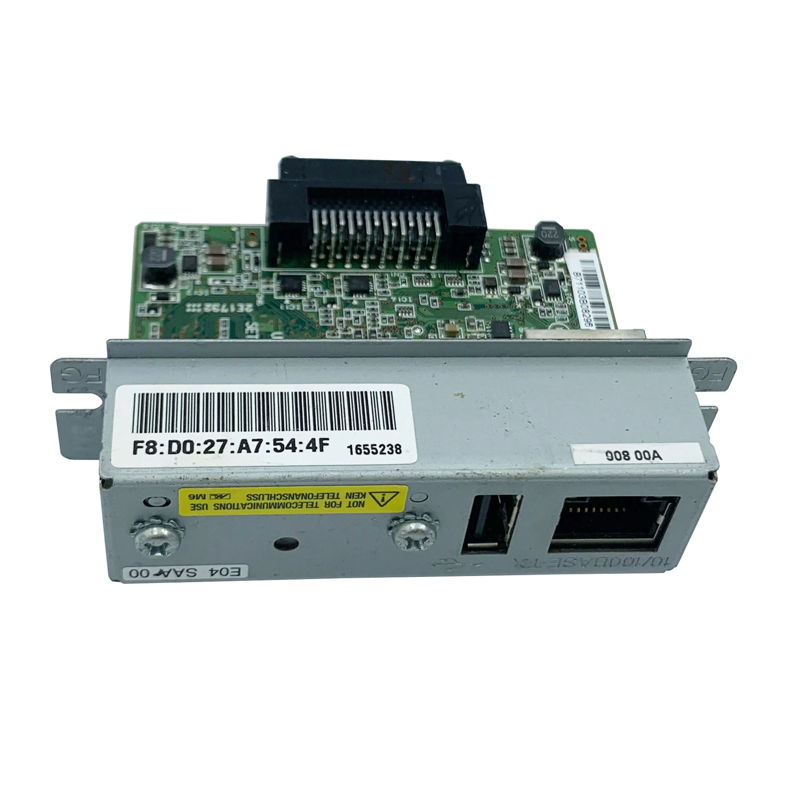 Imagem -05 - Interface Ethernet para Epson tm U220b 220pb 220pd 220pa T81 T82ii T88iii T88iv T88v T70 T90 T86l Ub-e03 Ub-e02 C32c824541