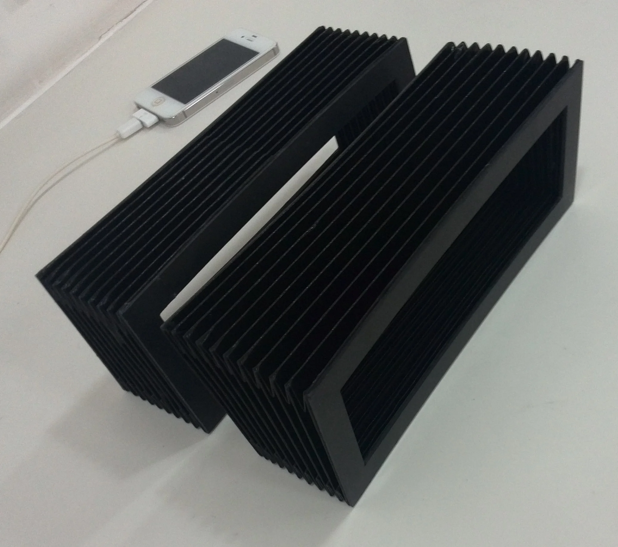 T5 rectangle accordion protection bellow cover,exterior 180mm x 130mm, interior 148mm x 98mm, Lmax 300mm