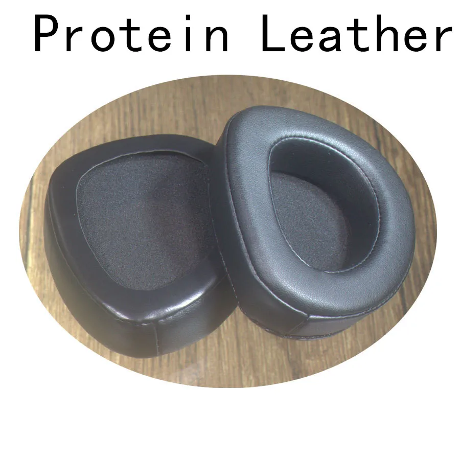 Almohadillas de repuesto de piel de oveja para auriculares SONY AUDEZE, almohadillas para los oídos, piezas de reparación, cubierta de espuma viscoelástica suave