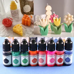 Colors of Wax Candle Wax of Liquid Colorant Candle Dye Wax Soap Coloring Dye Jewelry Making Handmade Crafts