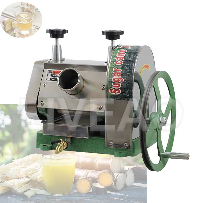 Industrial Juicing Machine Sugarcane Crusher Machine Manual Sugar Cane Mill Maker