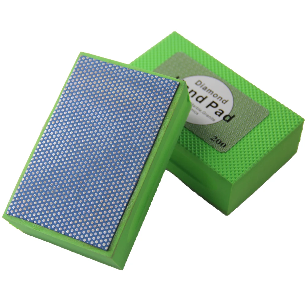 4Pcs/Lot Hand Polishing Pad Polish Grinding Glass Ceramic Tile Diamond Abrasive pads For Stone