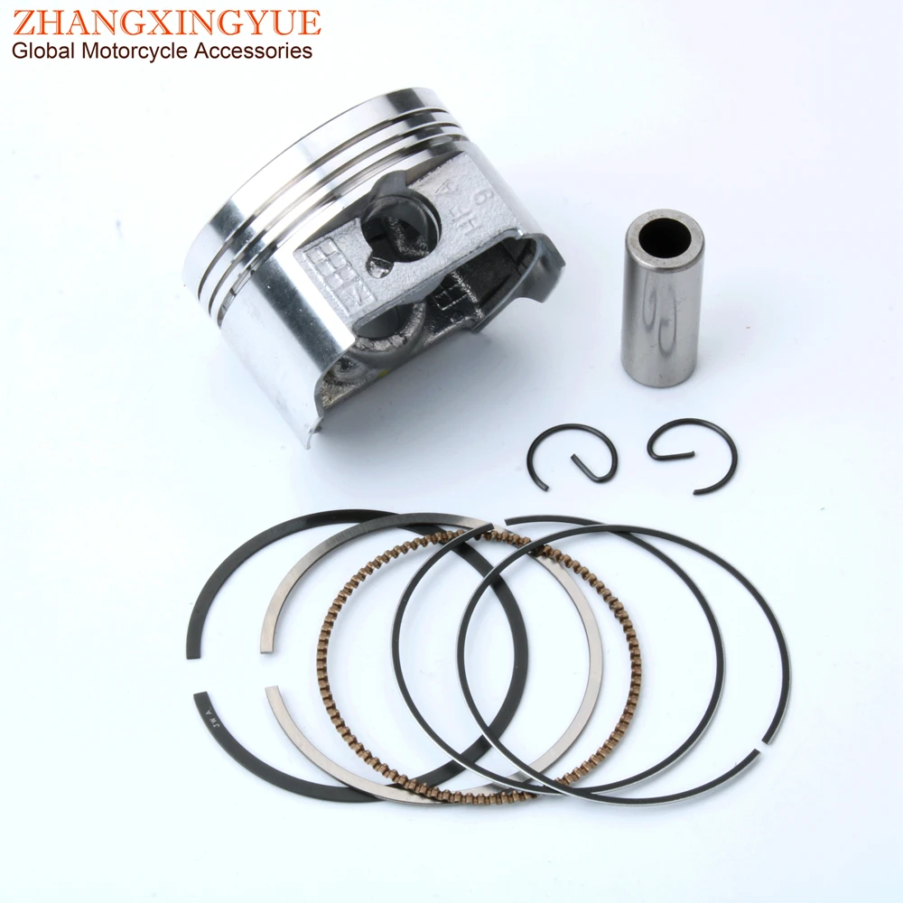 Scooter Pcx 125cc Piston Kit For Honda Lead Ww Pcx125 Click Vario 125i Nss Forza 125 13101-KWN-902 13011KWN900 52.4mm 13mm 4T