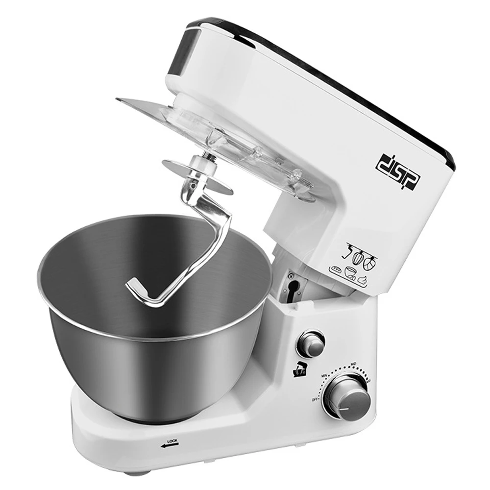 

Electric Stand Mixer Food Processor 5L 1000W 3-speed Kitchen Stand Mixer Cream Egg Whisk Blender Cake Dough Mixer Bread Maker