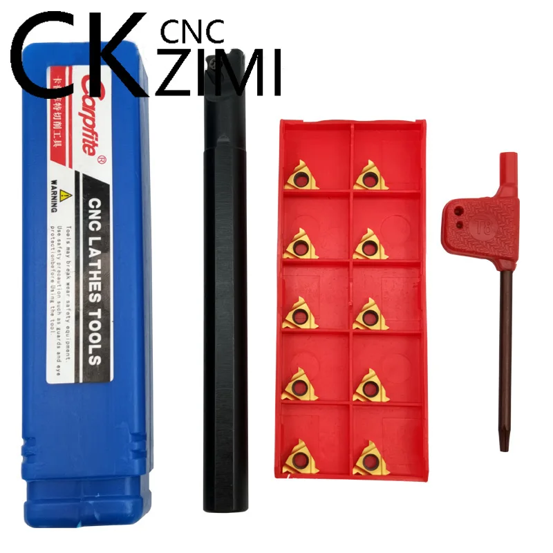 1 قطعة SNR0012M11 الداخلية حفرة مخرطة تحول أداة حامل 10 قطعة 11IR A60 11IR 1/4 الموضوع تحول أداة كربيد إدراج