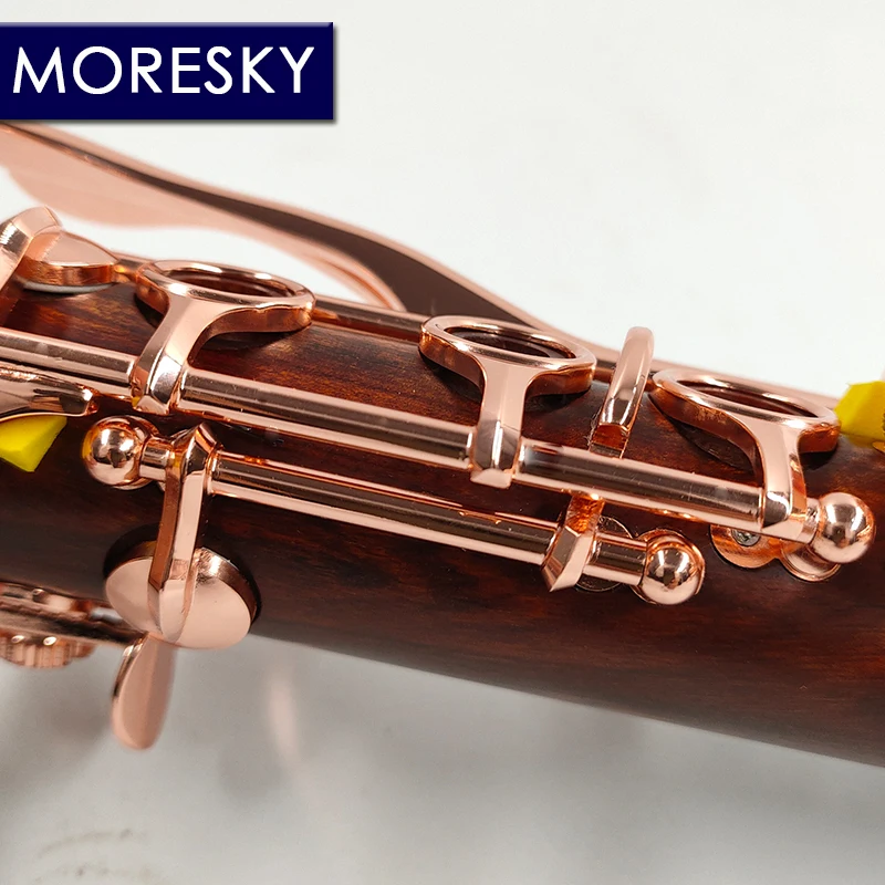 MORESKY レッドウッドプロフェッショナルクラリネット ローズウッド bB