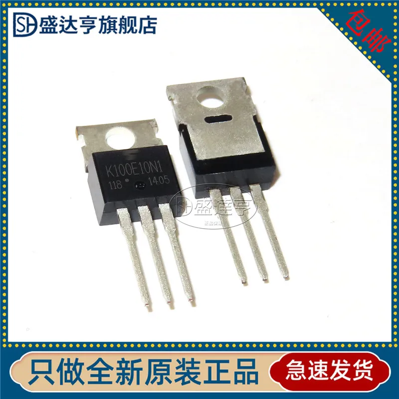 10Pcs/Lot TK100E10N1   K100E10N1 TO-220   MOS 100A 100V