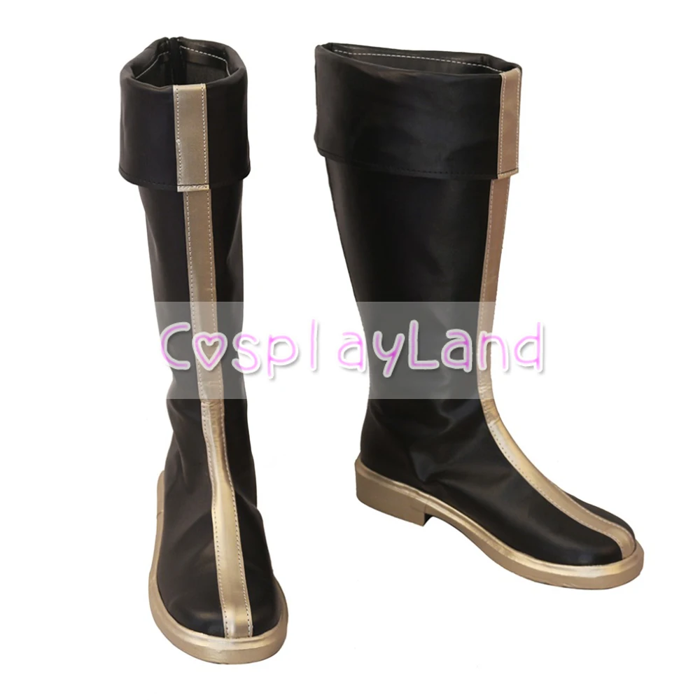 Fire Emblem Drie Huizen Ashe Cosplay Laarzen Schoenen Voor Mannen Schoenen Kostuum Aangepaste Accessoires Halloween Party Schoenen