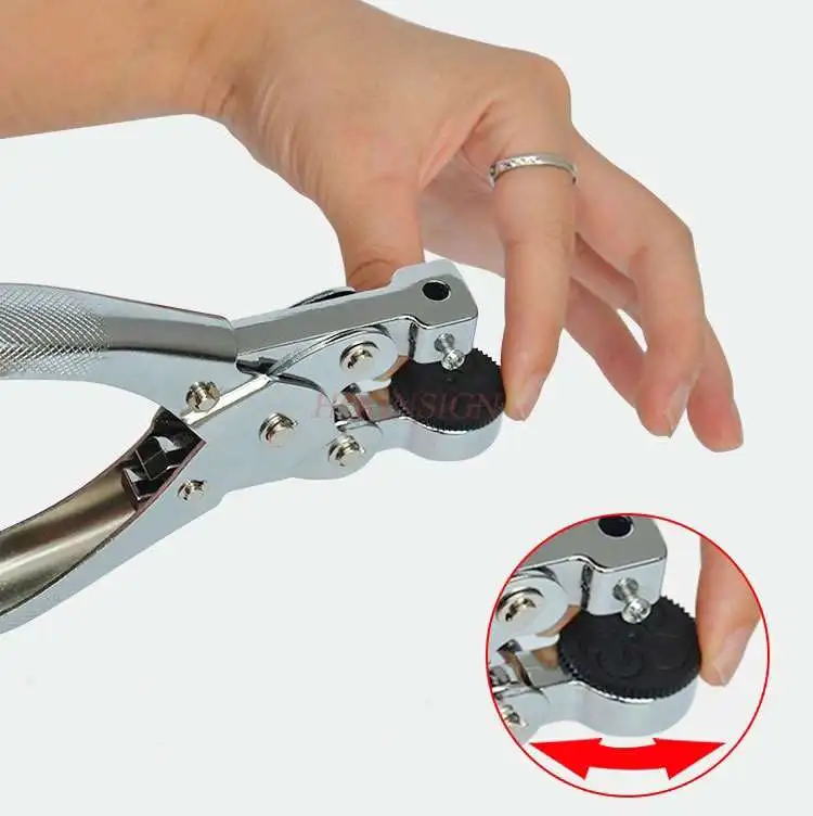 Punching pliers food plastic bag film ventilation hole punching tool single hole manual puncher puncher