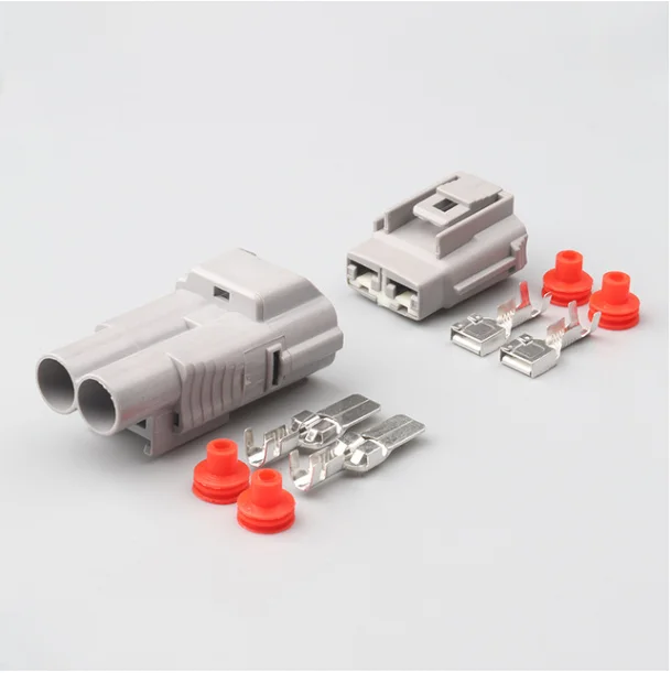 

200 Sets Male Female 2 Pin TS Sealed Series Automotive Wiring Connector Heavy Trucks Large Power Plug DJ70219Y-7.8-11/21