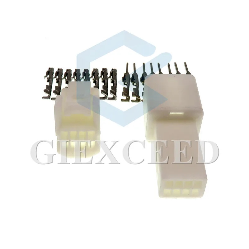 2 Sets 8 Pin 1565804-1 1376352-1 Car Rear View Mirror Socket Reading Light Plug AC Assembly 90980-12221 90980-12551 1717103-1