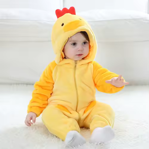 Umorden Infant Toddler Dalmatian Dog Lion Tiger Dinosaur Costumes Baby Boys Girls Kigurumi Cartoon Animal Romper Halloween Purim - Image 11