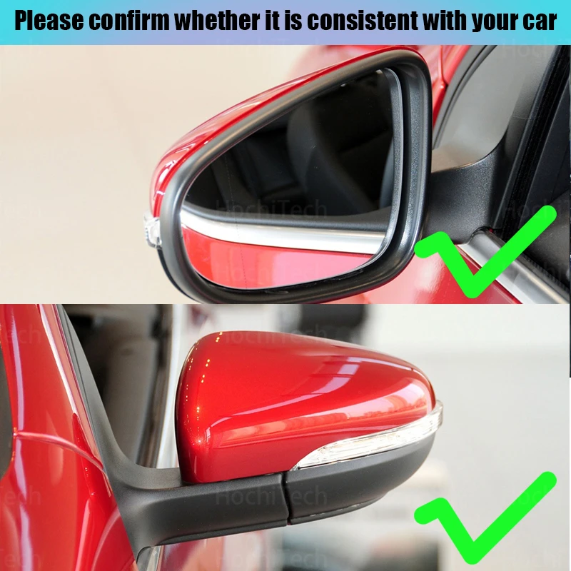 Electric Rearview Mirror Glass for Volkswagen VW Golf 6 MK6 A6 Typ 5K 2008-2012 Heated Left & Right