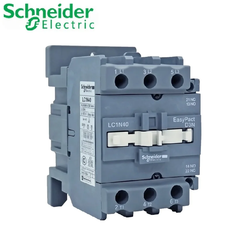 Schneider electric EasyPact  D3N 3-ploe contactors  LC1N40  1NC & 1NO 50HZ LC1N40B5N  LC1N40CC5N LC1N40F5N LC1N40M5N LC1N40Q5N