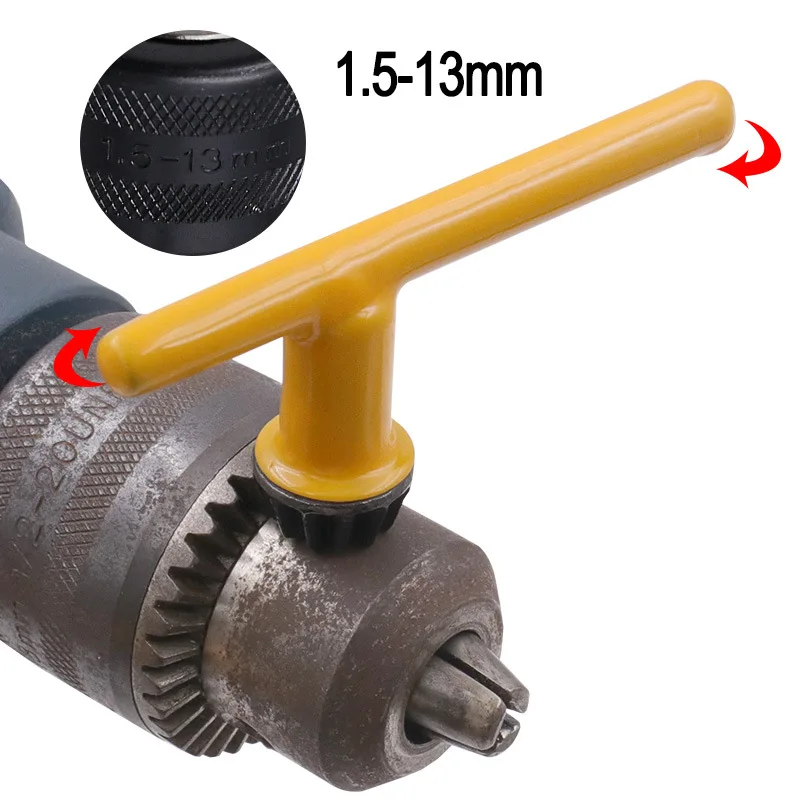 1PC เครื่องเจาะขนาดเล็ก Chuck คีย์ที่ใช้งานได้6-16Mm เจาะ Chuck Gum ฝาครอบไฟฟ้าสว่านปากกา Chuck Wrench ชุดเครื่องมือเหล็กคาร์บอน