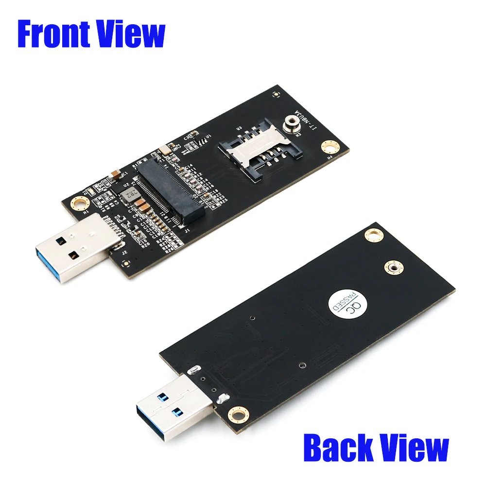 M2 USB Adapter M.2 NGFF DW5811E DW5821E T77W968 DW5816E  ME936 EM7455 L860-GL L860 USB 3.0 Kibővítés rty számára 3G / 4G LTE Modul