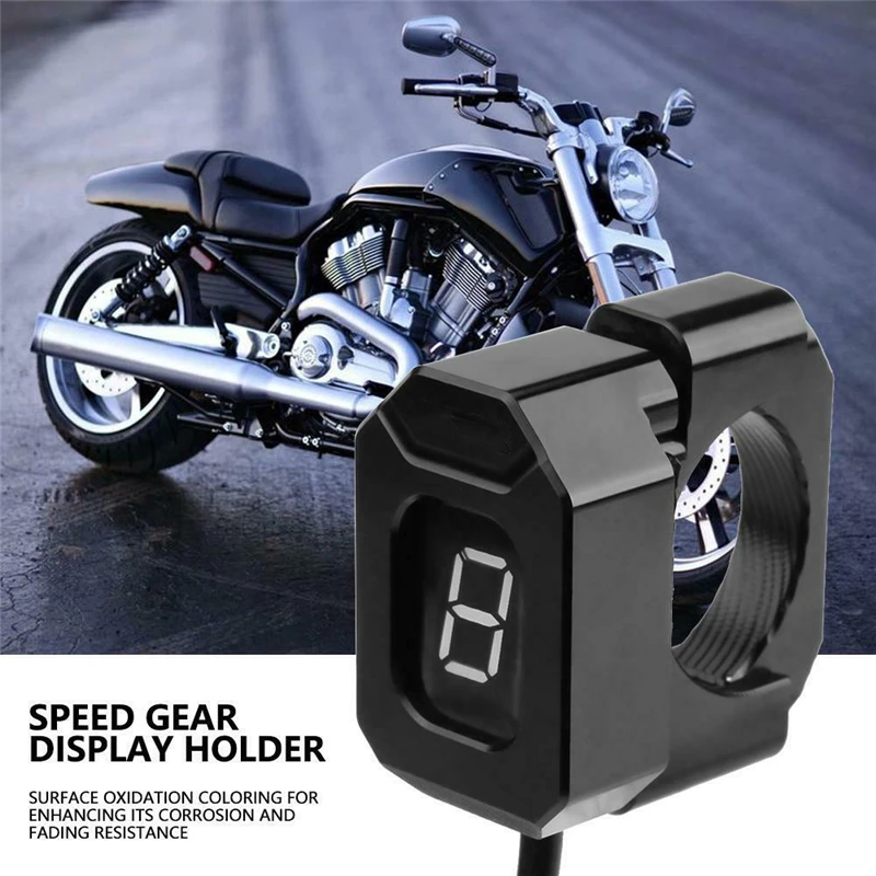 Universal Motorcycle Speed Gear Display Indicator Holder Aluminum Alloy Bracket For Honda Yamaha Kawasaki Motorcycle Accessories