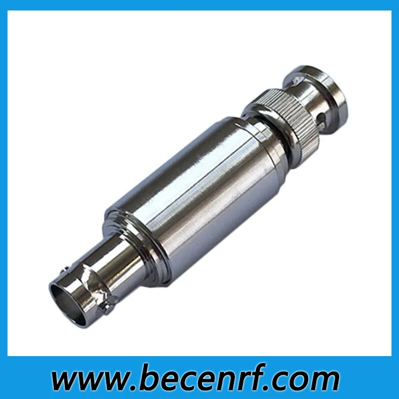 Free Shipping DC-4GHz 5 Watt BNC Male to Female RF Fixed Attenuator 50Ohm BNC Type Connector for test