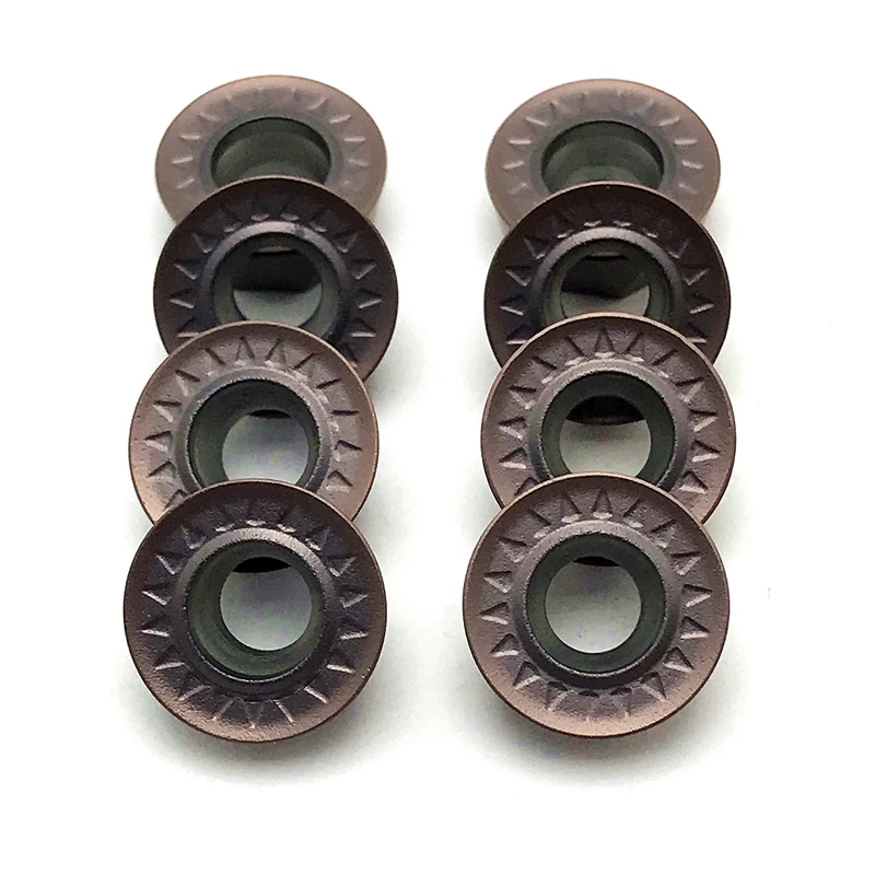 RPMT1204 Moe JS เครื่องมือกลึงกัด R6คาร์ไบด์เครื่องมือตัด CNC แบบมีดัชนีคุณภาพสูง VP15TF