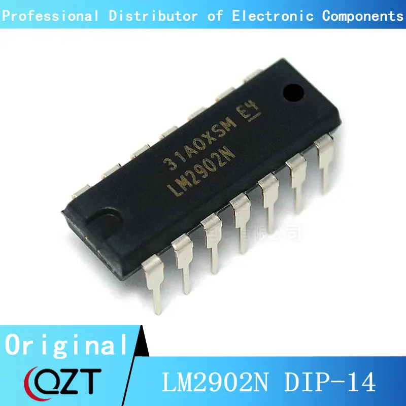 

10pcs/lot LM2902N DIP LM2902 LM2902P DIP-14 chip New spot