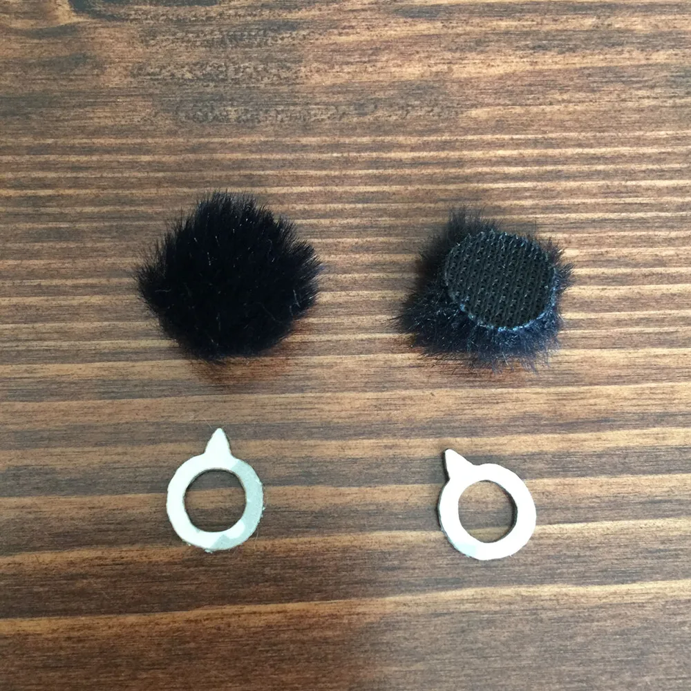 10PCS Kucing Mati Micromuff Asli Angin Saringan untuk SonyDSCRx100 RX100IV RX100M5wind Muff Mikrofon Cover untuk Seri Sony