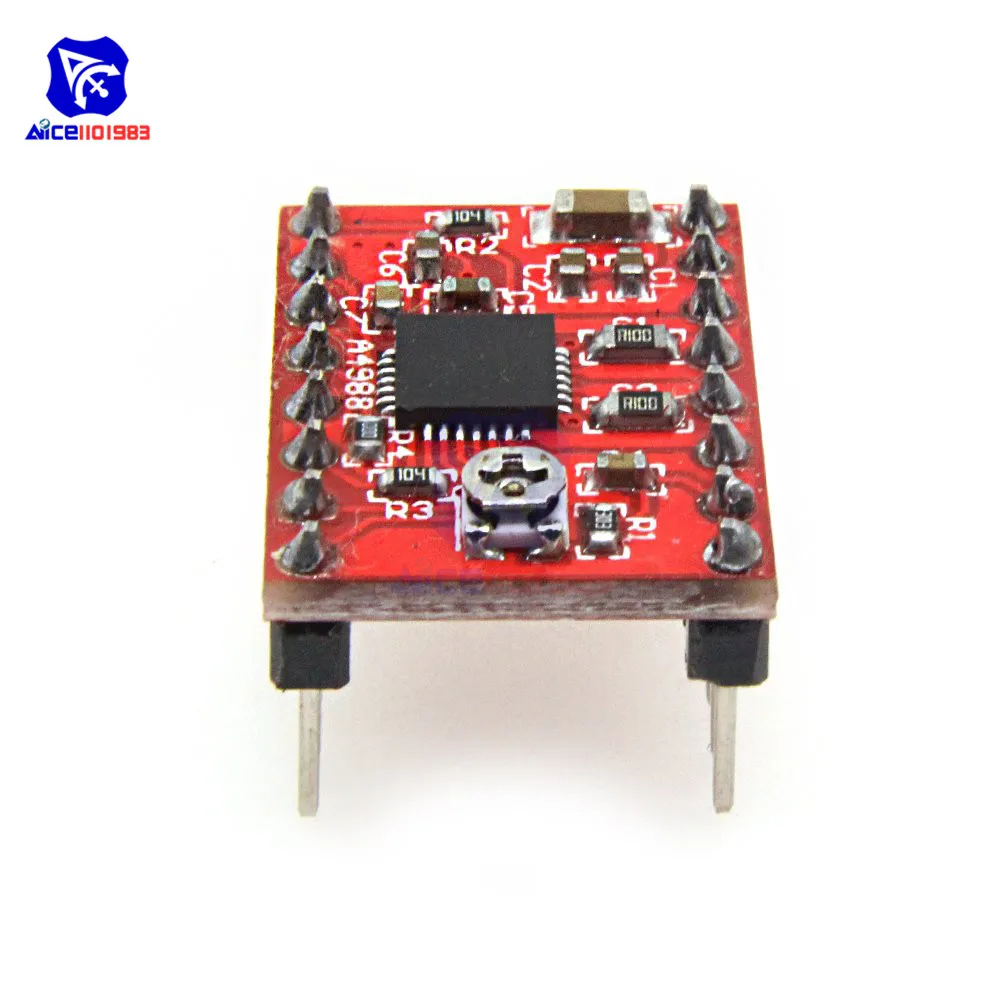 A4988 Stepper Motor Driver Module Met Koellichaam Voor Arduino 3d Printer Reprap Cnc Machine Of Robotica