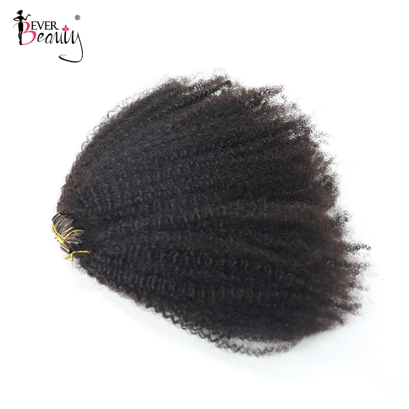 Afro Kinky Curly Tape In Human Hair Extensions Seamless PU Skin Weft Hand Tied Tape In Adhesive Invisible Mongolian Ever Beauty