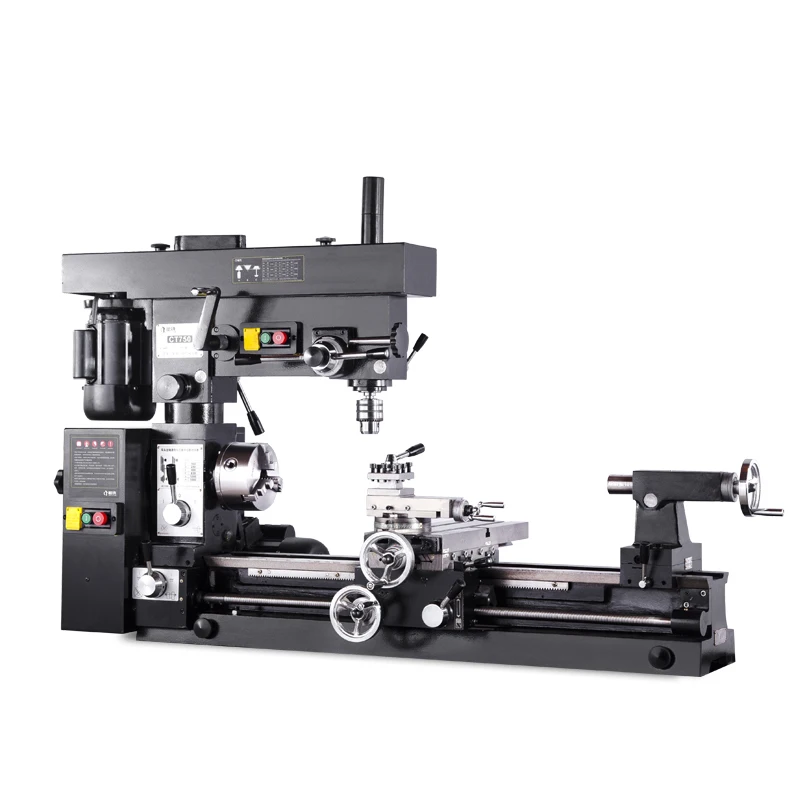 

CT750 220v/50Hz Multifunctional Drilling And Milling Machine 750w Turning Drilling And Milling Three-In-One Machine Tool Bench