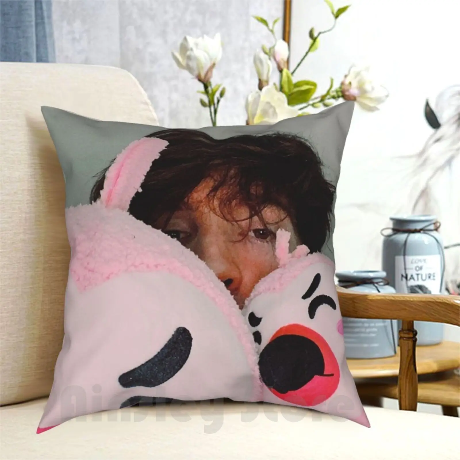 Albertsstuff Flamingo Pillow Case Printed Home Soft Throw Pillow Albertsstuff Flamingo Albert Funny Youtube Jayingee