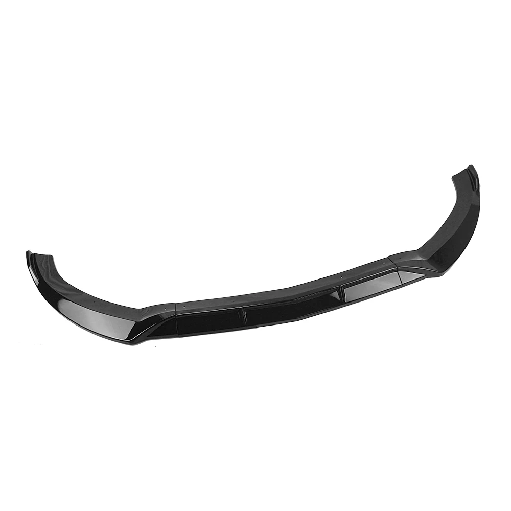 Front Spoiler Bumper Lip For Mercedes-Benz C-Class W205 Sport 2015-2018 C180 C200 C300 2016 2017 Gloss Black Lower Body Splitter