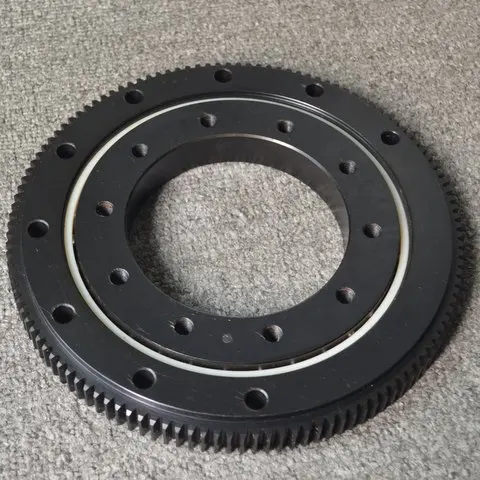 120*250*25.5mm slewing bearing with external gear 011.10.180.12 small slewing bearing ring