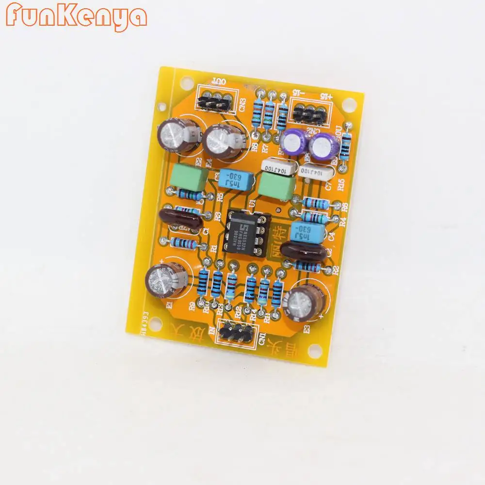 IC Phono Amplifier Finished Board MM Applicable Anti RIAA Net DIY Amp IBA NE5532 Preamp Preamplifier Pre-amp Audio PCB Export