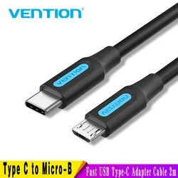 Vention Type C to Micro USB Cable Fast USB Type-C Adapter for Samsung Huawei Xiaomi MacBook pro OTG Mobile Phone Micro USB Cable