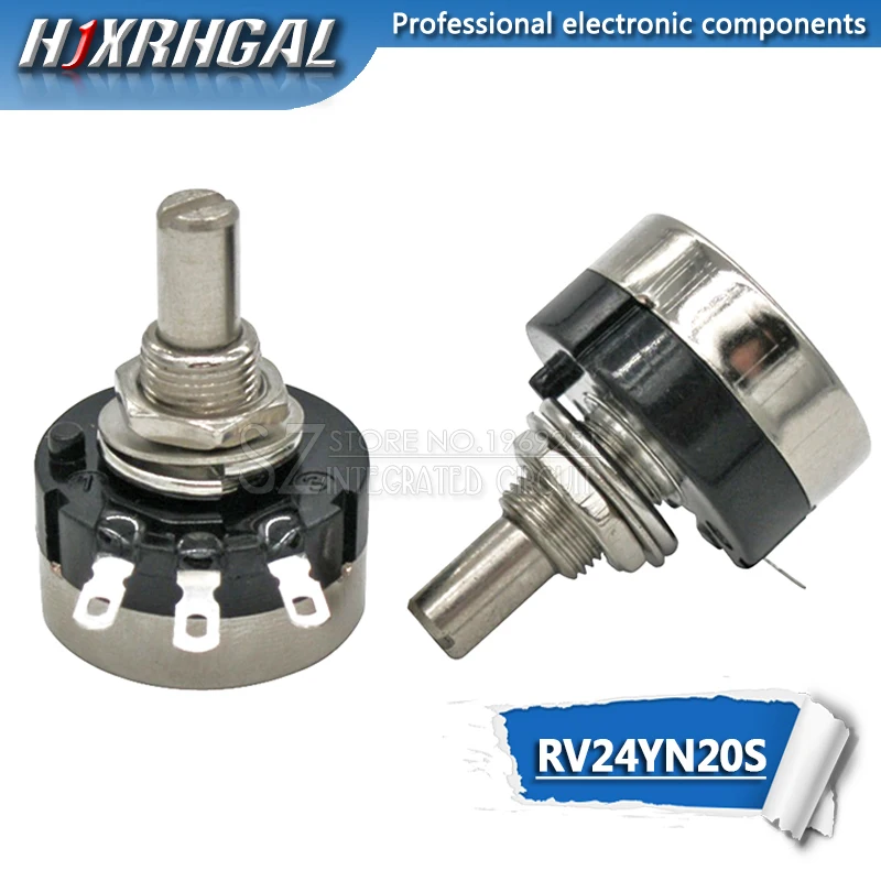 RV24YN20S Potentiometer B501 B103 B202 B502 B102 B203 B503 B104 B204 B504 B105 Potentiometers 500 ohm 10K 20K 50K 100K 200K ohm