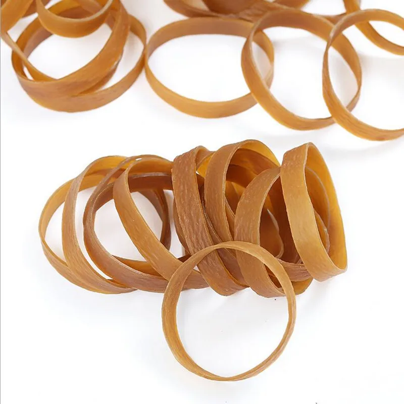 50Pcs Rubber Bands,50*8mm Elastic Bands,Stationery Holder Package Supplies Rubber Rings for School Home or Office Band