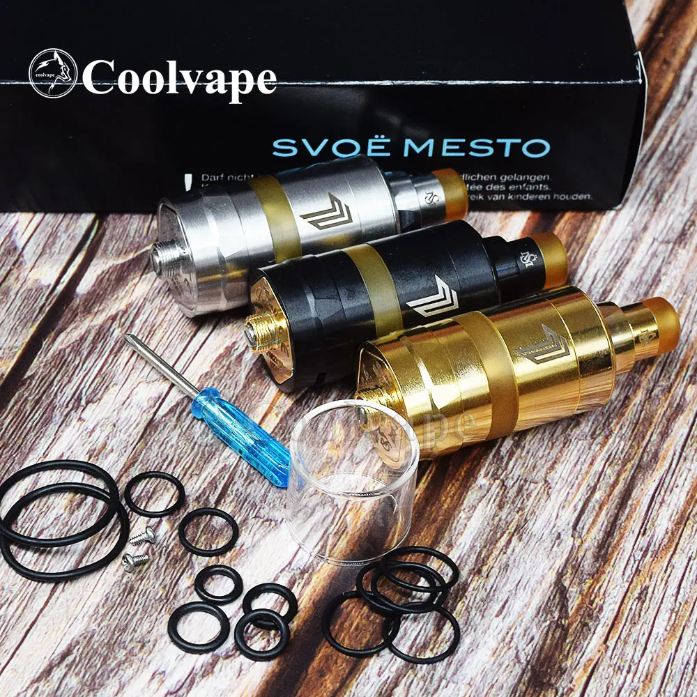 حار kayfun prime Nite DLC RTA e السجائر البخاخة خزان 22 مللي متر 316 SS 2 مللي التحكم في تدفق الهواء إعادة البناء خزان vape vs Taifun GTR هيئة الطرق والمواصلات