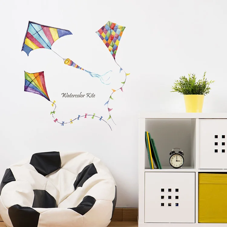 Farbige Drachen-Wandaufkleber Wohnzimmer Schlafzimmer Hintergrund-Dekor Tapete Heimdekoration Wandbild Abnehmbare Kinderzimmer-Kunstdekorationen – Detail 6