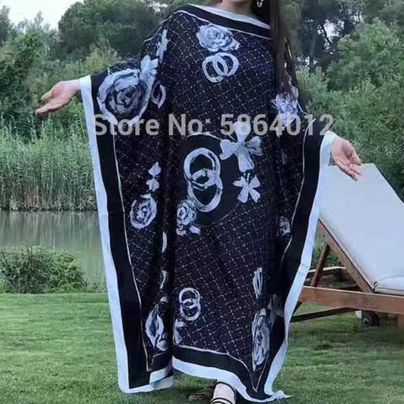 MIddle East kuwait Fashion Women prom Sexy Boho Summer Casual stwill Floral Evening Party Beach Long Maxi Dress Tourism skirt