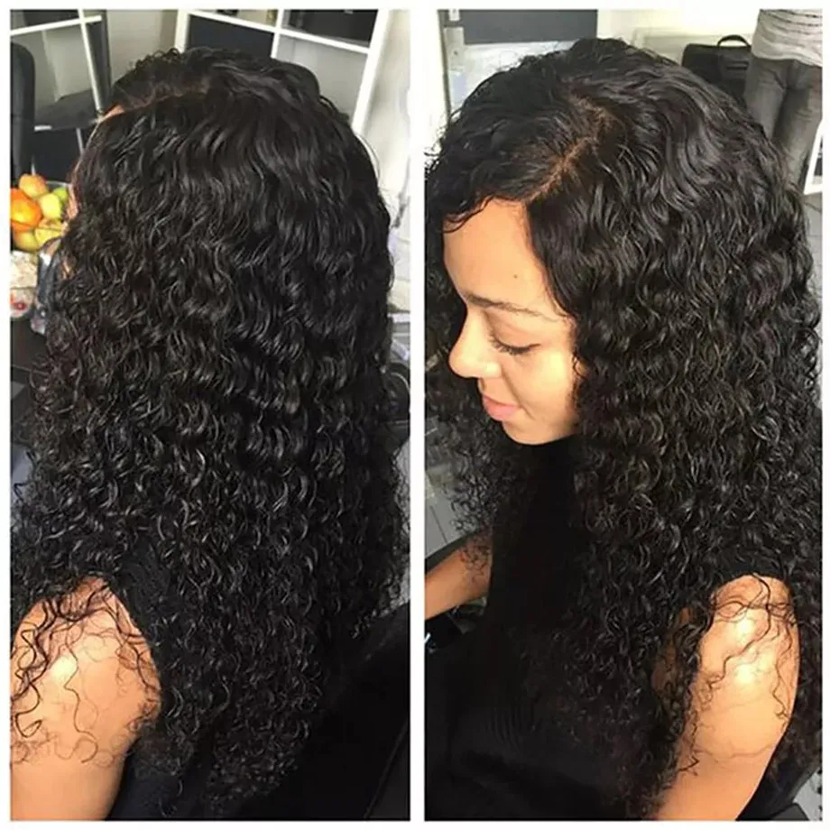 12A Water Wave Bundles With Closure Wet and Wavy Curly Human Hair Bundles With Frontal Closure Remy Hair curly Weave Extensions