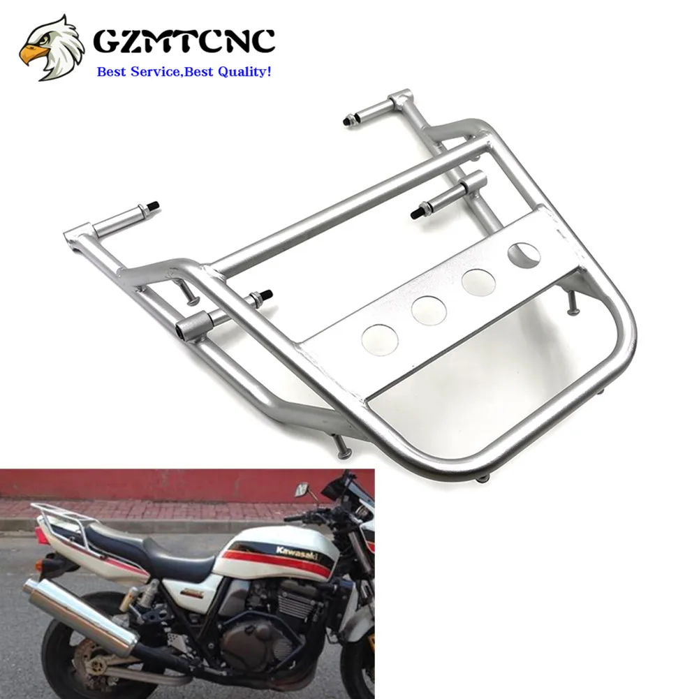 ZRX1100/1200 Rear Shelf Luggage Saddlebag Holder Cargo Bag Box Support Passenger Hand grip Grab For Kawasaki ZRX 1100 ZRX 1200