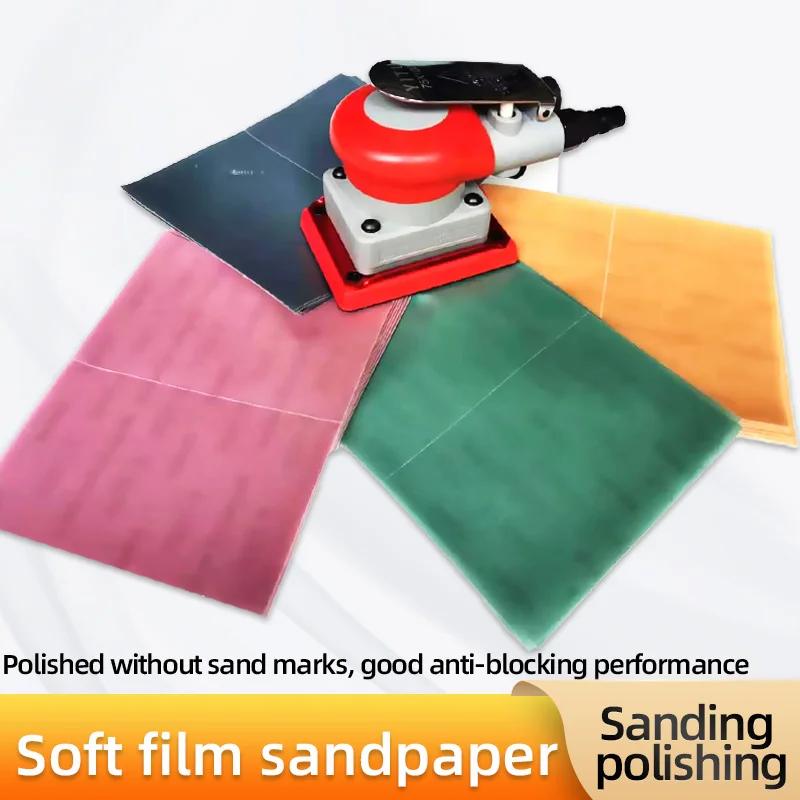 1PCS  130*170mm  Soft Film Sanding Disc Sandpaper 1200 to 3000 Grits for Wet/Dry Automotive Paint Sanding